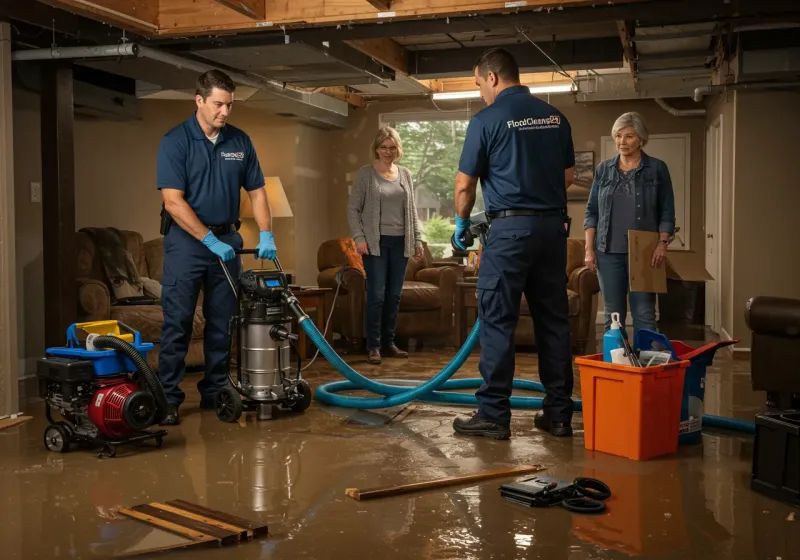 Basement Water Extraction and Removal Techniques process in Inkster, MI