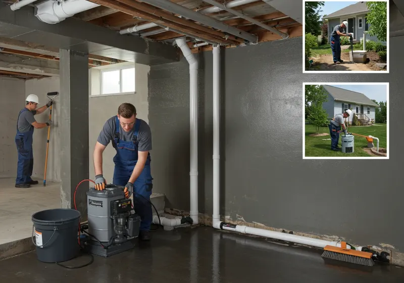 Basement Waterproofing and Flood Prevention process in Inkster, MI